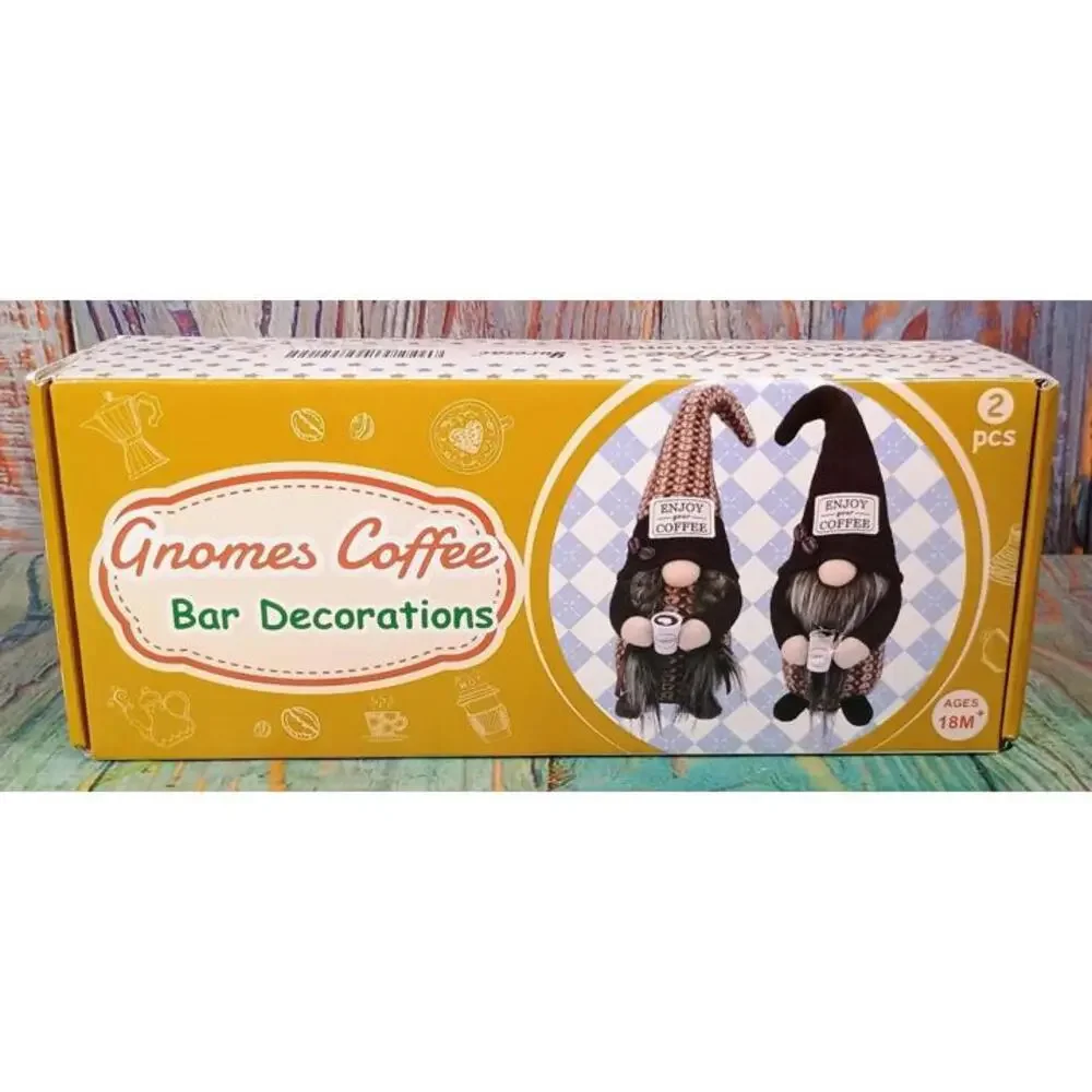 Gnomes Coffee Bar‎ Decorations - 2 Pieces